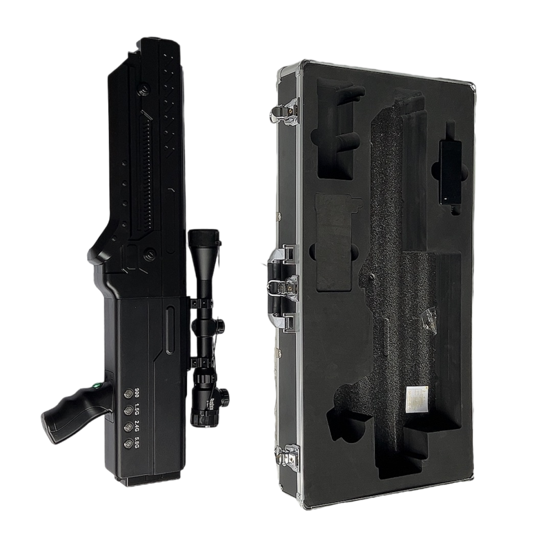  灵川手持便携式枪型低空防御反制四通道A型