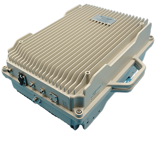  灵川无线对讲400M数字光纤直放站近端机远端机