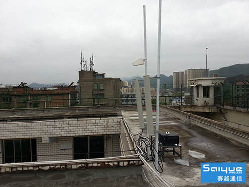  灵川某看守所大功率手机信号屏蔽器（白噪声）案例