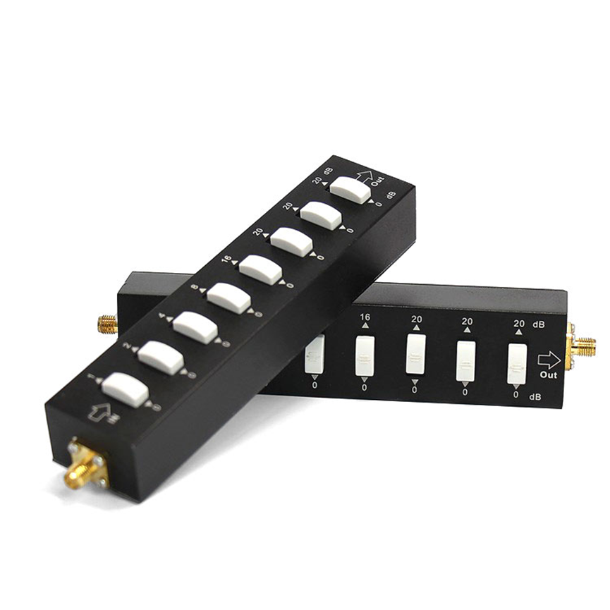  灵川步进可调衰减器SMA接口或N型接口0-90DB可调可选